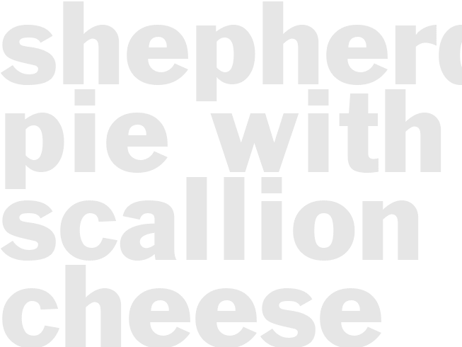 SHEPHERDS PIE WITH SCALLION-CHEESE CRUST 