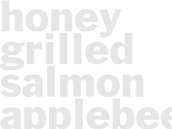 HONEY GRILLED SALMON - Applebees