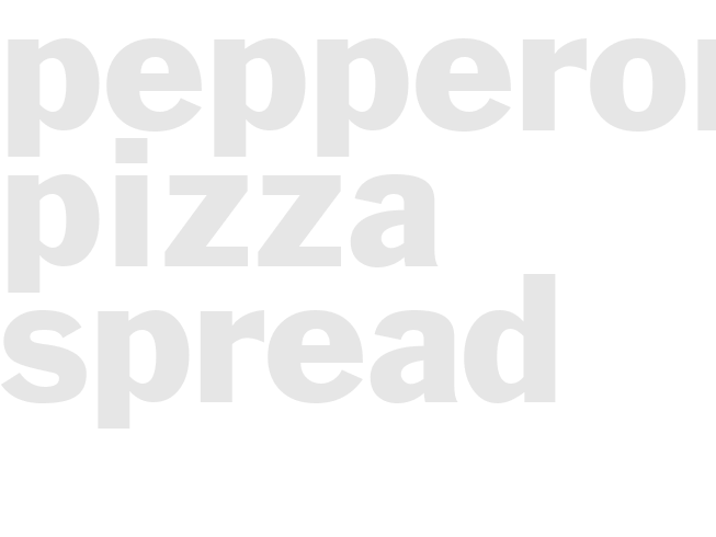 PEPPERONI PIZZA SPREAD