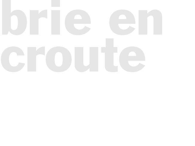 BRIE EN CROUTE