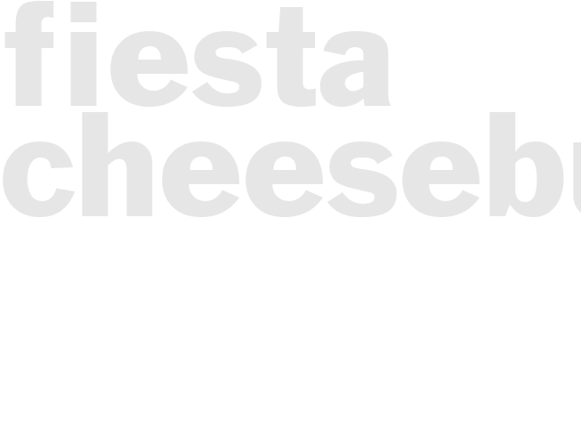 FIESTA CHEESEBURGERS
