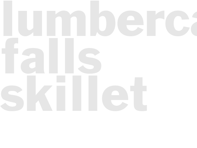 LUMBERCAMP FALLS SKILLET