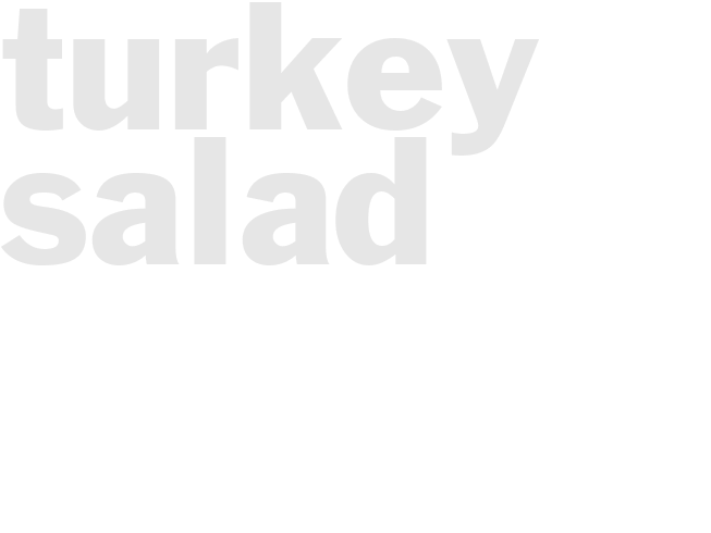 TURKEY SALAD