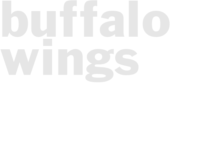 BUFFALO WINGS