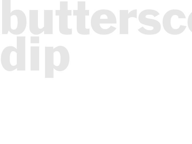 BUTTERSCOTCH DIP