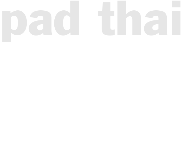 Pad Thai 
