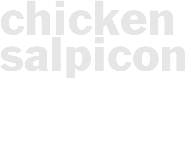 CHICKEN SALPICON