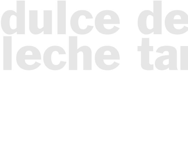 DULCE DE LECHE TART