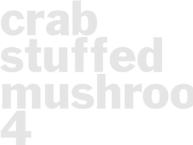 CRAB STUFFED MUSHROOMS 4