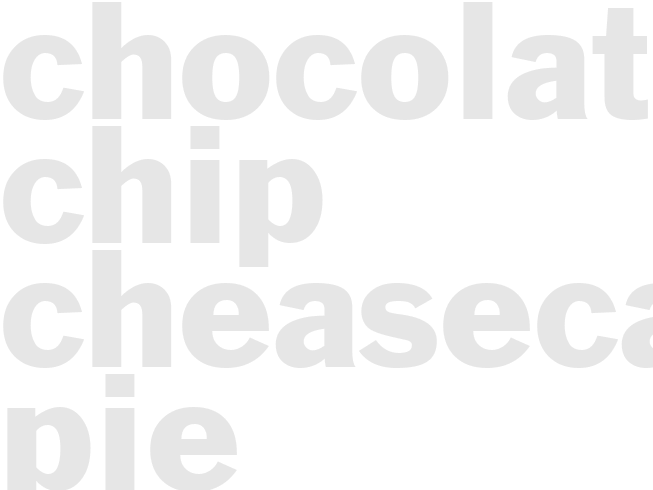 CHOCOLATE CHIP CHEASECAKE PIE