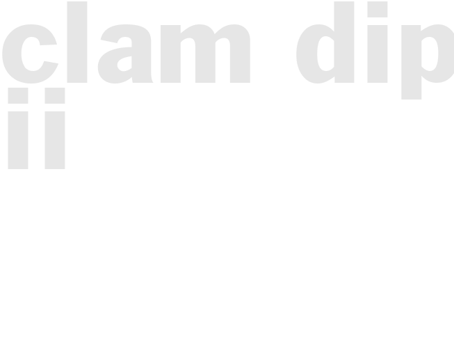 CLAM DIP II