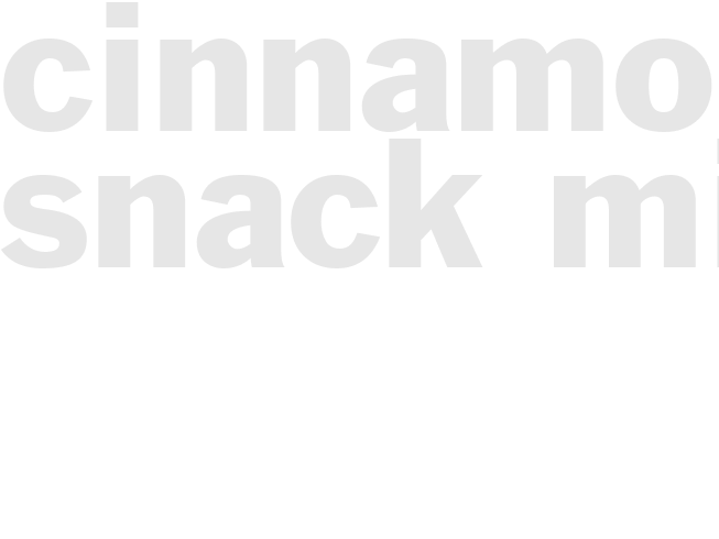CINNAMON SNACK MIX