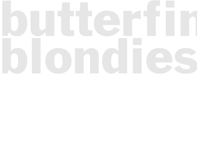 BUTTERFINGER BLONDIES