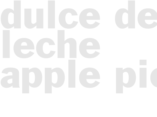 DULCE DE LECHE APPLE PIE