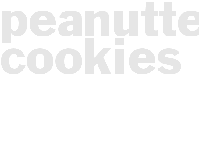 PEANUTTERS COOKIES