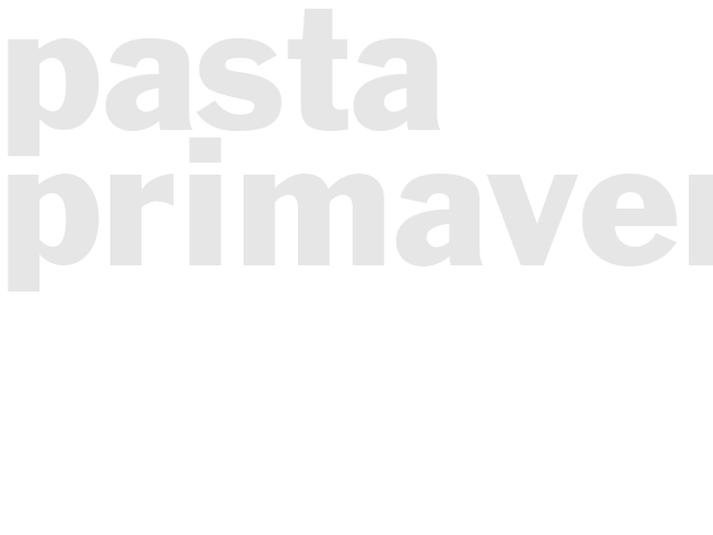PASTA PRIMAVERA