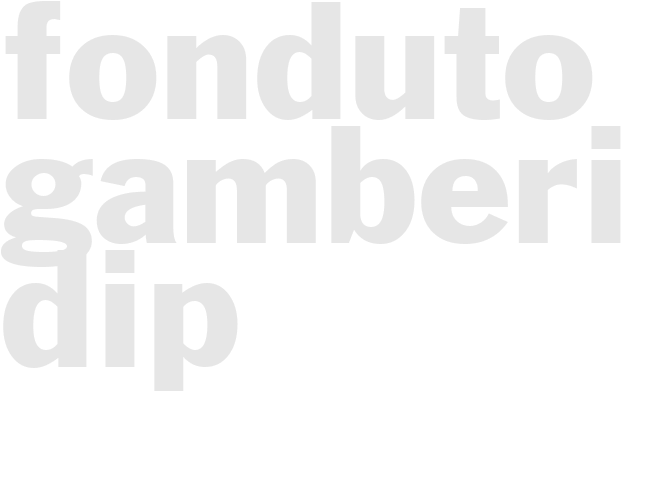 FONDUTO GAMBERI DIP
