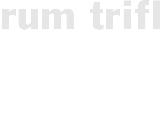 RUM TRIFLE