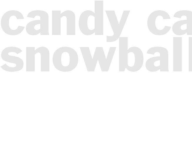 CANDY CANE SNOWBALLS