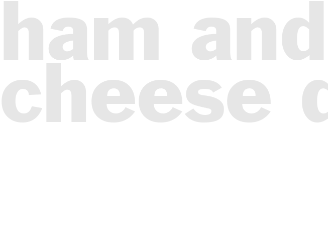 HAM AND CHEESE DIP