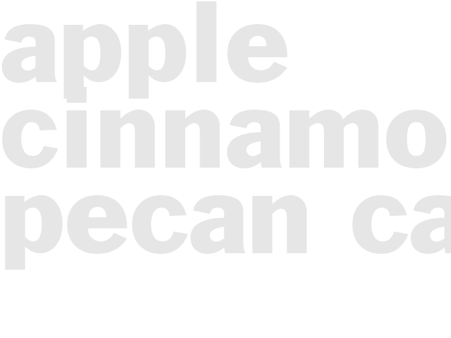 APPLE CINNAMON PECAN CAKE 