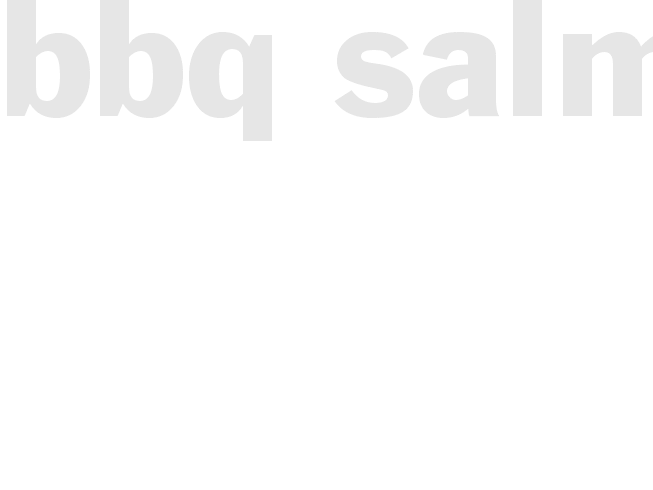BBQ SALMON