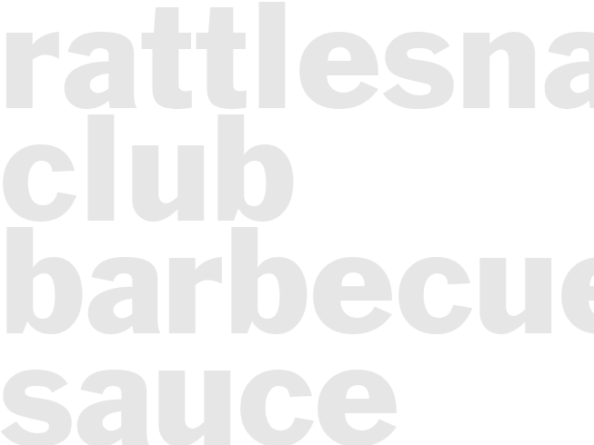 RATTLESNAKE CLUB BARBECUE SAUCE