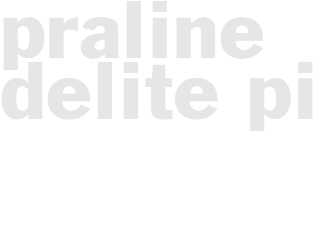 PRALINE DELITE PIE