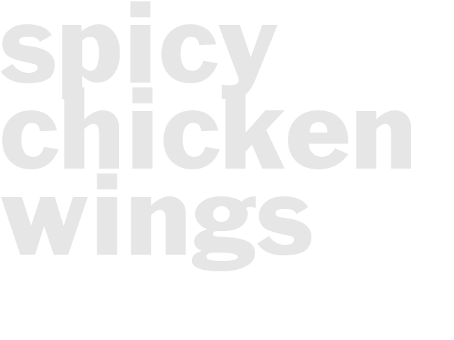 SPICY CHICKEN WINGS