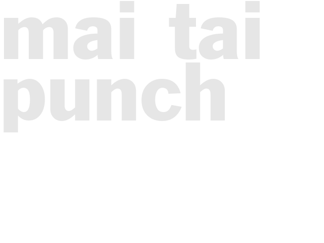 MAI TAI PUNCH