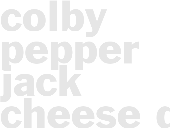 COLBY-PEPPER JACK CHEESE DIP 