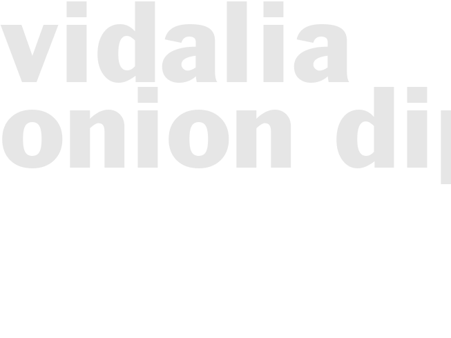 VIDALIA ONION DIP
