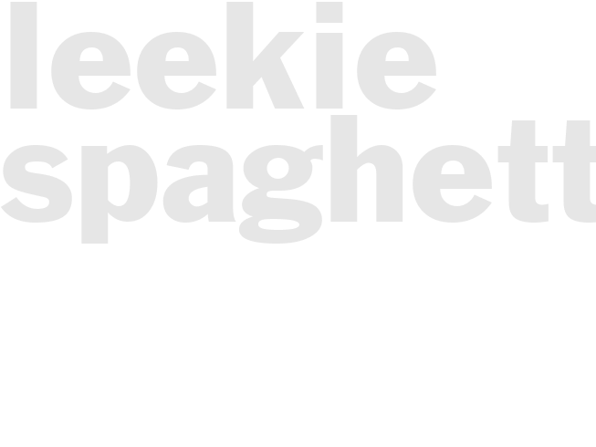LEEKIE SPAGHETTI