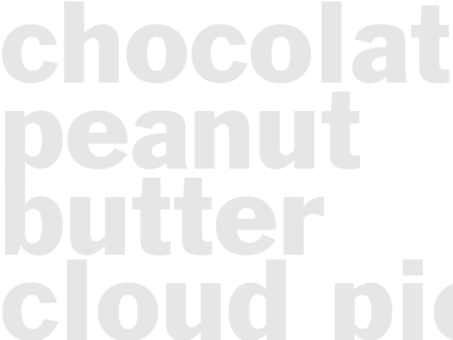 CHOCOLATE PEANUT BUTTER CLOUD PIE