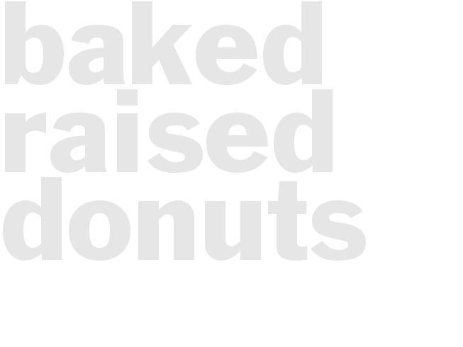 baked raised donuts