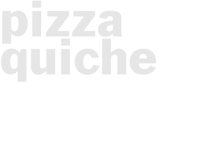 PIZZA QUICHE 