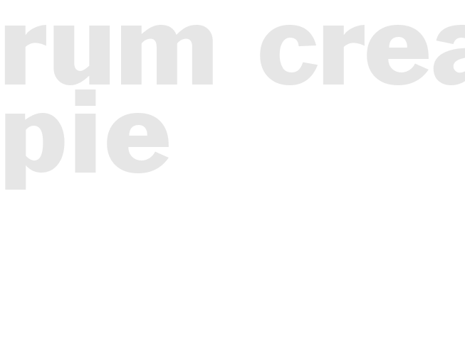 RUM CREAM PIE