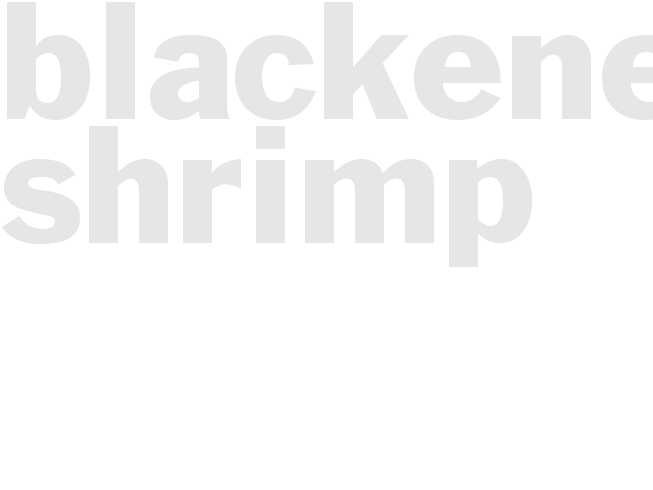 Blackened Shrimp