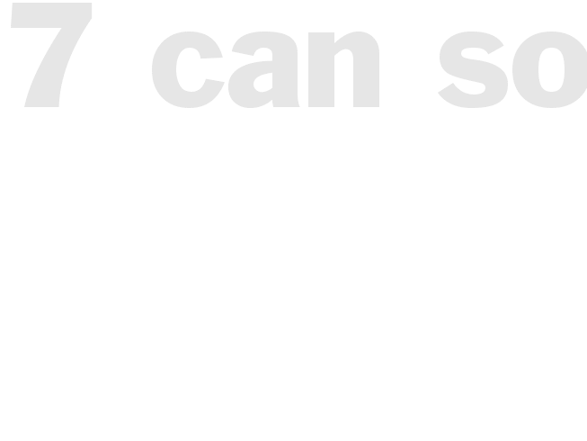 7 Can Soup