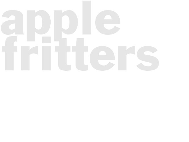 Apple Fritters