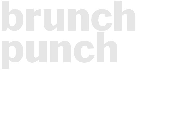 Brunch Punch
