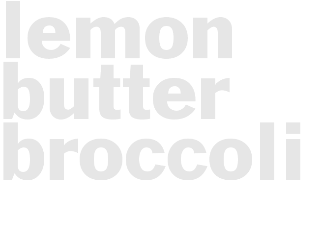 Lemon Butter Broccoli