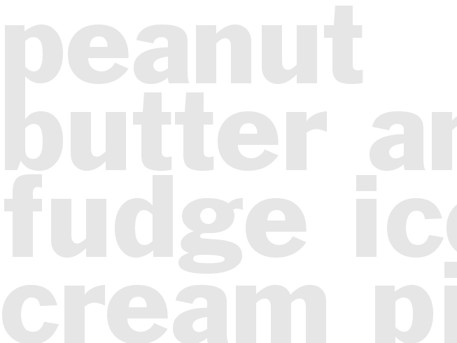 PEANUT BUTTER AND FUDGE ICE CREAM PIE