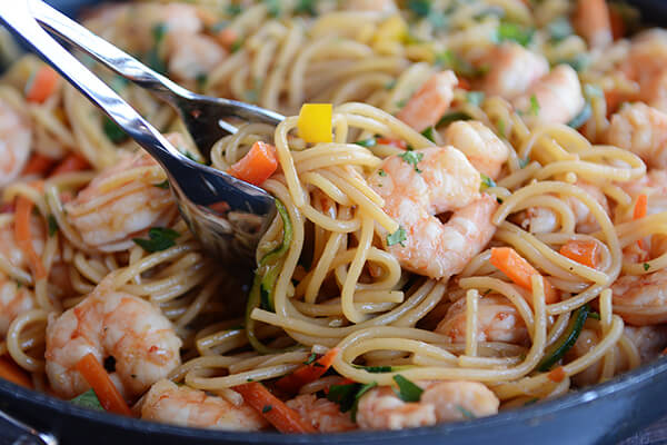 30-Minute Asian Garlic Noodles