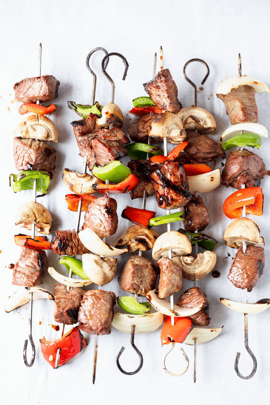 Soda Marinated Steak Kebab (Dr. Pepper, Sprite, or Coke)