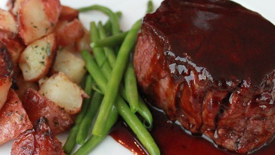 Filet Mignon with Rich Balsamic Glaze Recipe - Allrecipes.com