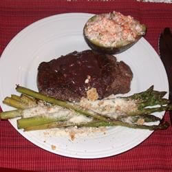 Filet with a Merlot Sauce
