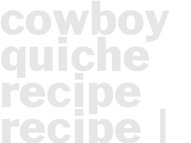 Cowboy Quiche Recipe Recipe | Rodney Henry | Food Network