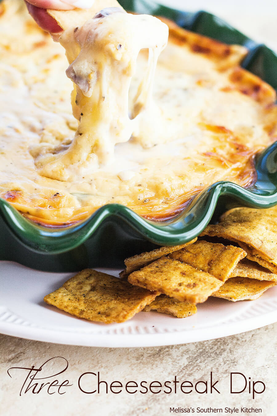 Three Cheesesteak Dip