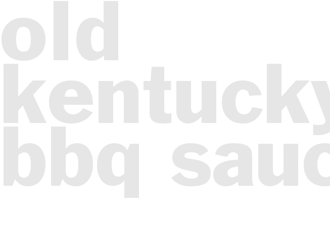 OLD KENTUCKY BBQ SAUCE